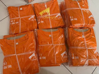 Sương's House 24h hoàn thành thiết kế, may thành phẩm tài trợ áo thun Tổ 1 Đảo Đá Thị cho đoàn công tác Trường Sa