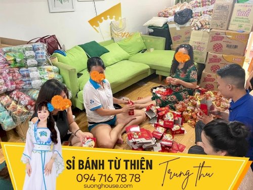 Giá sỉ bánh từ thiện cho chương trình từ thiện Trung thu - Như Ý - SH202