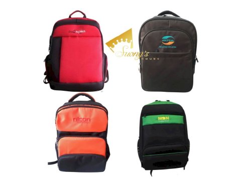 Sản xuất balo laptop in thêu logo công ty - SH117