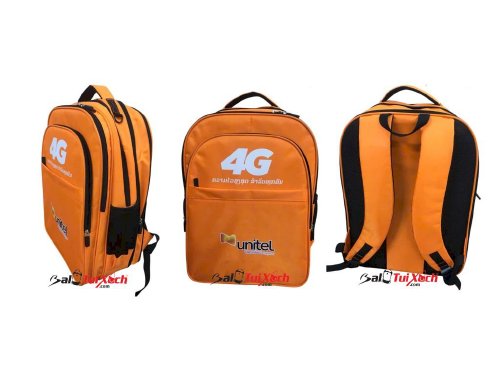 Xưởng may balo laptop vải dù in thêu logo theo yêu cầu - SH43