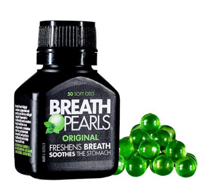 Viên uống khử mùi hôi miệng kháng khuẩn Breath pearls hàng Úc - SH85