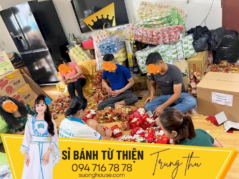 Bánh Trung thu từ thiện giá rẻ từ xưởng - Như Ý - SH200