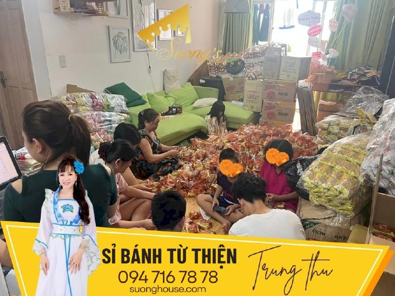 Giá sỉ bánh Trung thu từ thiện 19k - Như Ý - SH203