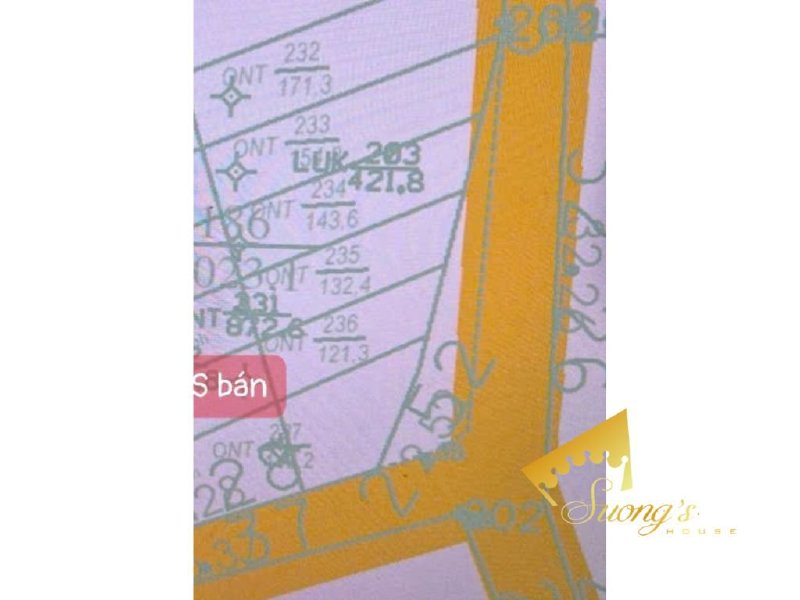 Bán đất xã Tân Phong, huyện Tân Biên, Tây Ninh Miss Happy Land - SH237