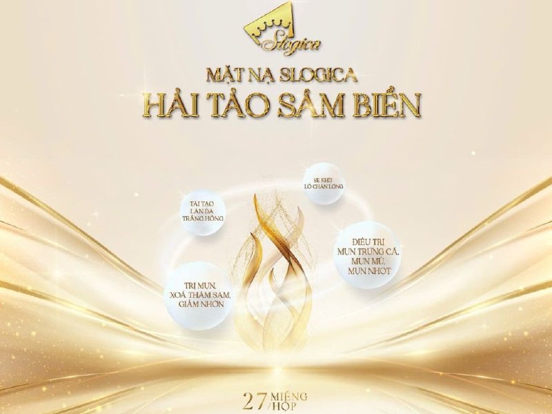 Mặt nạ Slogica Hải Tảo Sâm Biển - SH238
