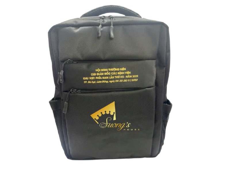 Nguồn hàng sỉ Balo laptop in, thêu logo theo yêu cầu - SH120
