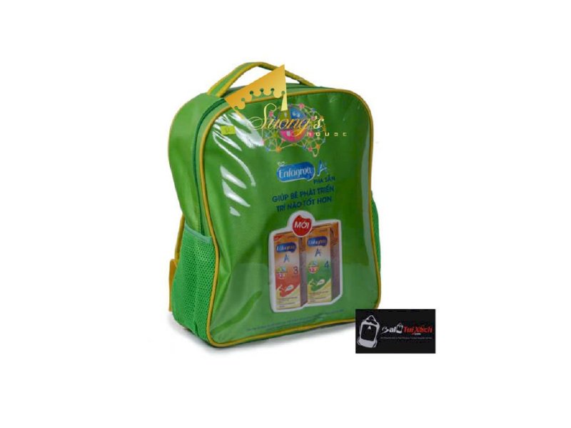 Sản xuất balo mẫu giáo in thêu logo theo yêu cầu - SH118