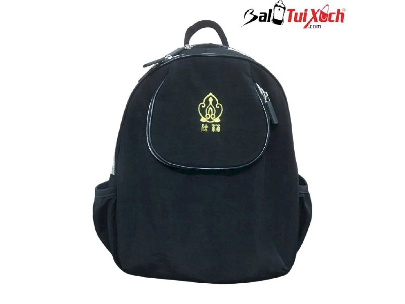 Sản xuất balo đi Chùa Phật tử in thêu logo theo yêu cầu - SH29