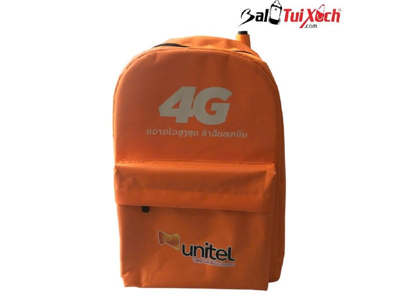 Sản xuất balo laptop vải dù in thêu logo theo yêu cầu - SH30