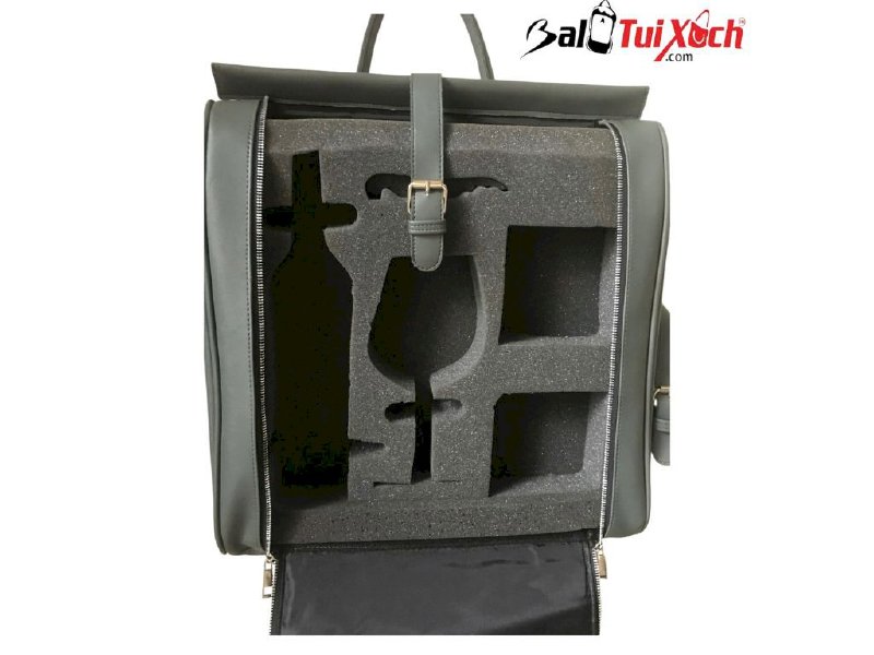 Sản xuất túi chuyên dụng (quà tặng túi đựng rượu + ly) - SH28