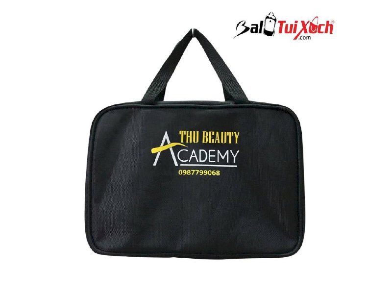 Sản xuất túi đựng dụng cụ makeup cho học viện đào tạo nghề - SH24