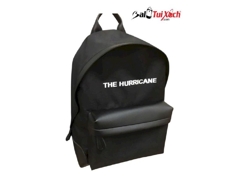 Sản xuất balô teen đen in logo thương hiệu theo yêu cầu - SH141