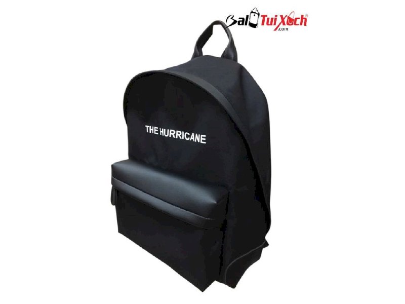 Sản xuất balô teen đen in logo thương hiệu theo yêu cầu - SH141