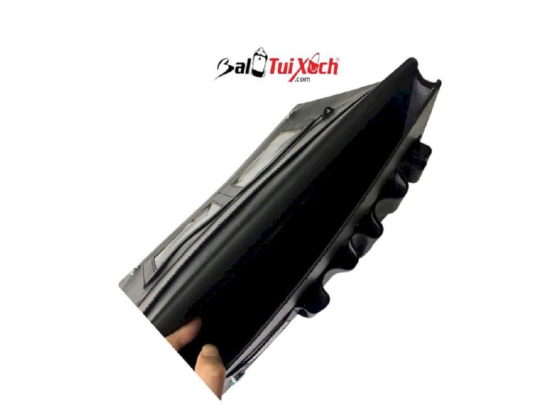 Sản xuất túi cầm tay da thêu logo theo yêu cầu - SH164