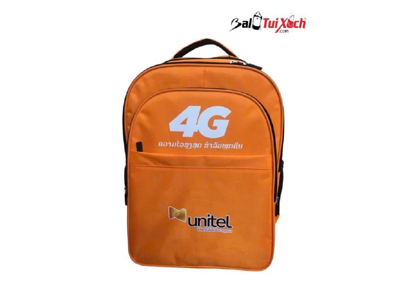Xưởng may balo laptop vải dù in thêu logo theo yêu cầu - SH43