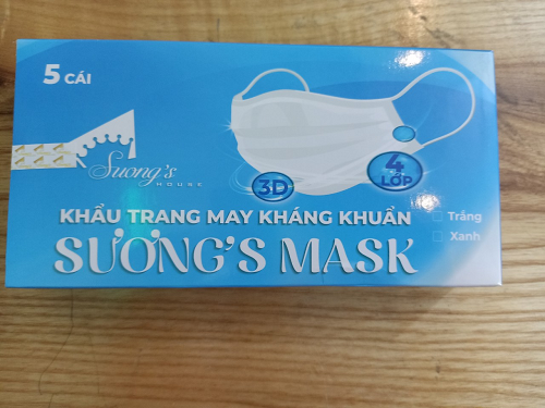 Set Khẩu trang Suong's Mask + gel rửa tay khô Source Advance Hand Sanitizer 236 ml hàng mỹ - SH98