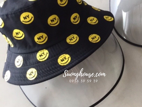 Mũ chống dịch Covid 19 Happy Face NY - SH76