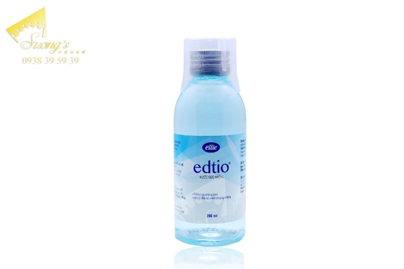 Nước súc miệng Edtio 200ml sát khuẩn công nghệ Pháp - SH29