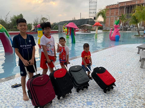 Vali kéo vali kéo trẻ em vali kéo du lịch  giá rẻ - SH102